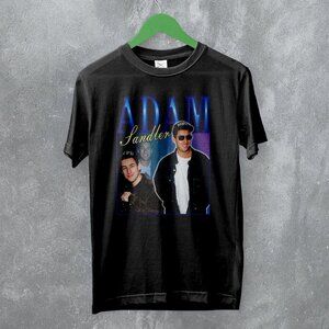 Adam Sandler Retro Comedy Actor Movie Funny Character Graphic Film T-Shirt 81